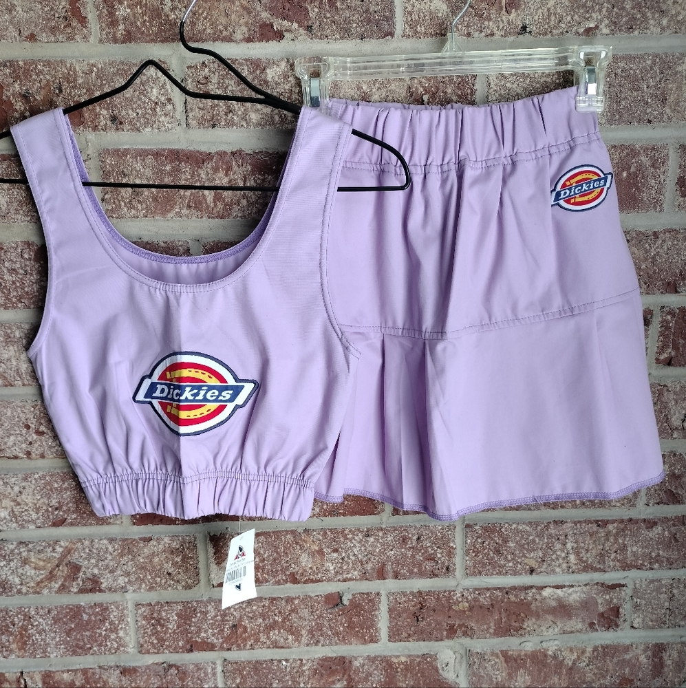 NWT Dickies Skater Girl Skirt Set